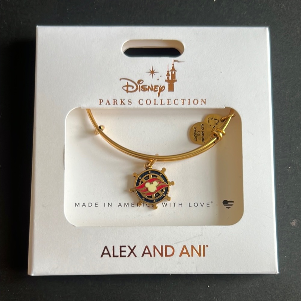 Alex and Ani Cruise Line Bracelet with Charm